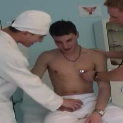Three Hot Czech Gay Guys Suck and Fuck Friend in Hospital